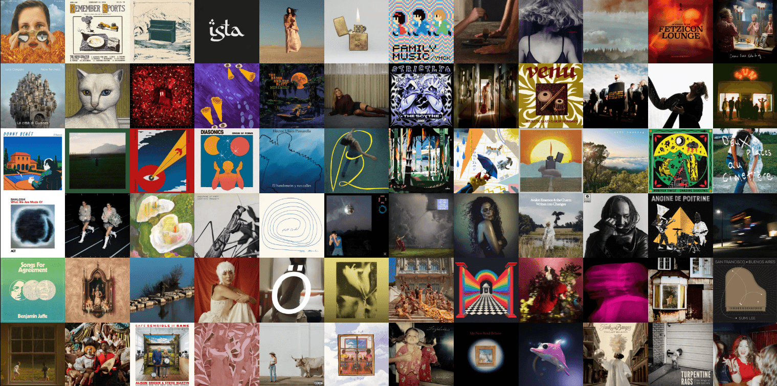 Playlist Grid page preview