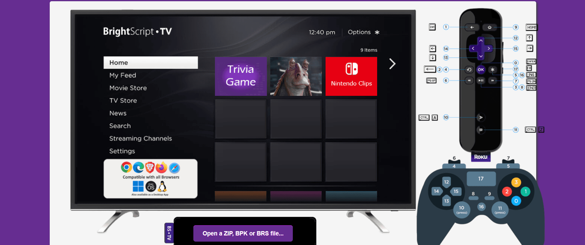 Roku Player page preview
